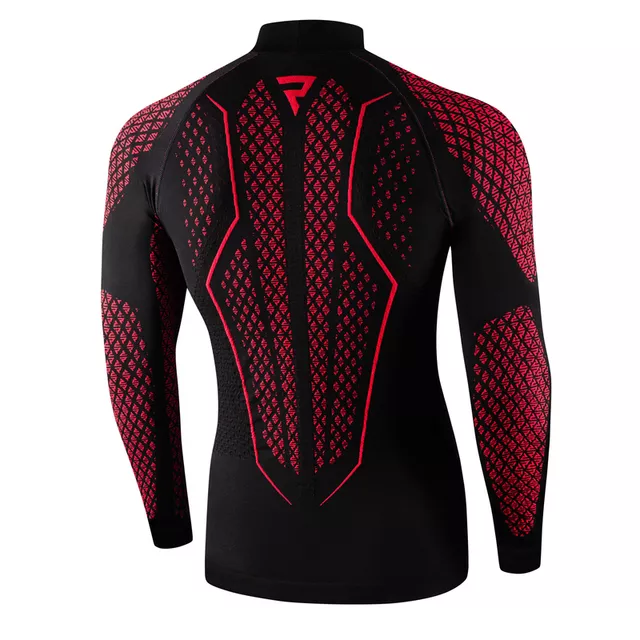 Moto Thermoshirt Rebelhorn Therm II Jersey - schwarz-grau
