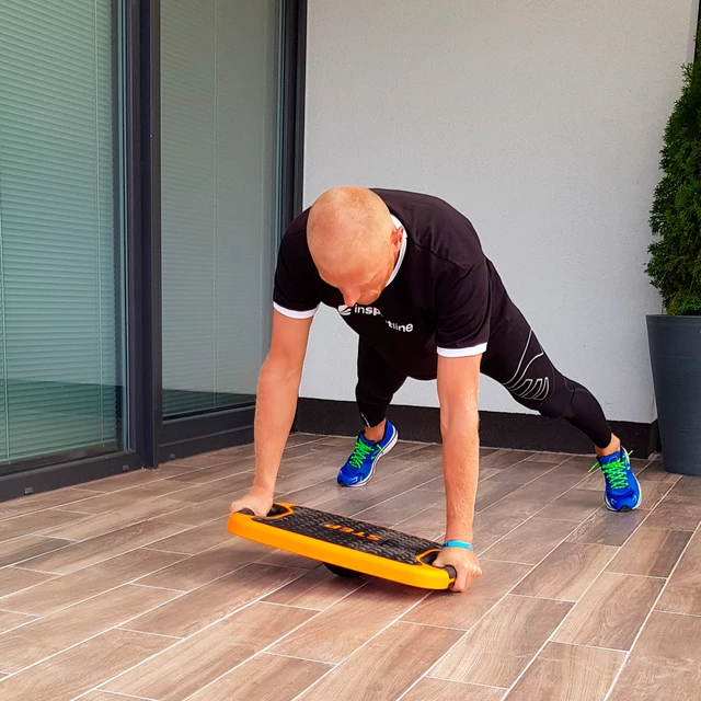 inSPORTline Multifun Multifunktions- Stepbrett - schwarz-orange