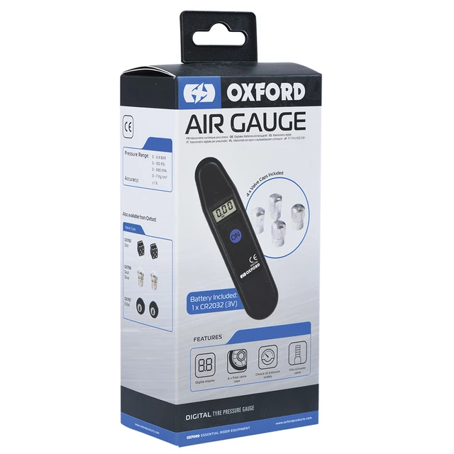 Oxford Air Gauge Digital (0-6,5 bar)