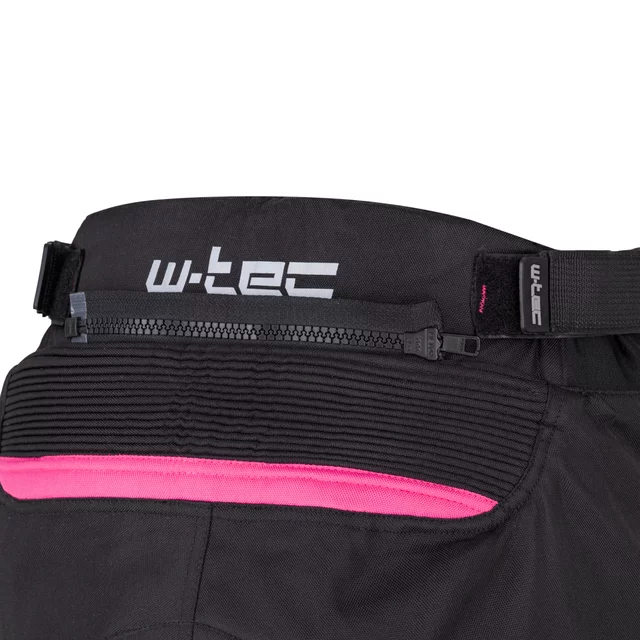W-TEC Durmanes Damen-Moto-Hose - schwarz-rosa
