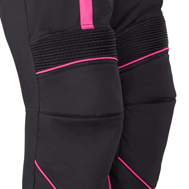 W-TEC Durmanes Damen-Moto-Hose - schwarz-rosa