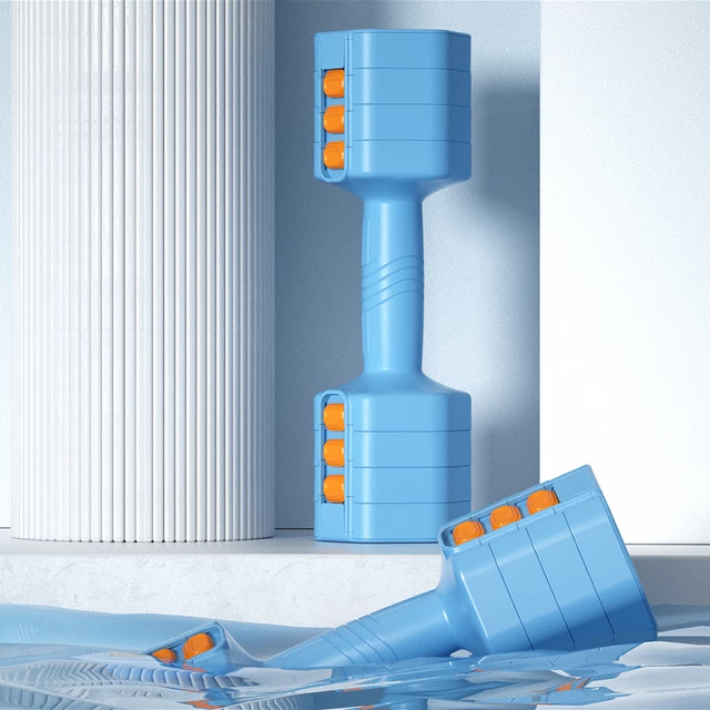 inSPORTline DuraBell® 2x 1-2,5 kg einstellbare Einhandhanteln