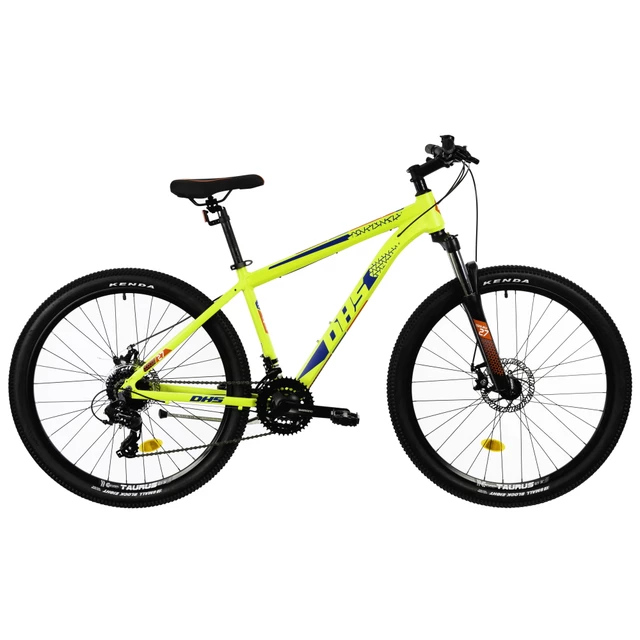 DHS Terrana 2725 27,5" Mountainbike - Modell 2022 - Blau - Grün