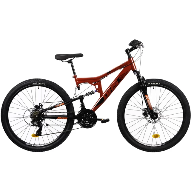 Mountainbike DHS 2743 27,5 "- Modell 2022 - Rot - Rot