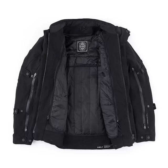 W-TEC Nykolas Motorradjacke - schwarz