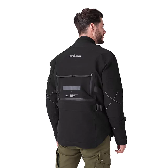 W-TEC Nykolas Motorradjacke - schwarz