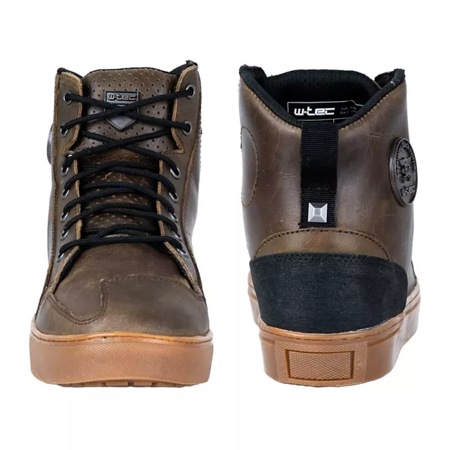 W-TEC Fred Motorradstiefel - středomořská hnědá