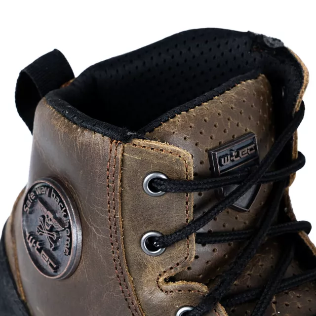 W-TEC Fred Motorradstiefel - středomořská hnědá
