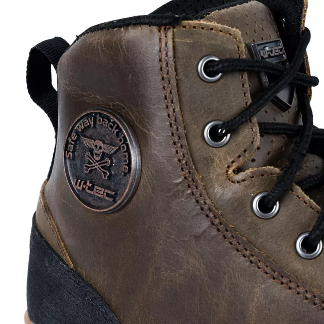 W-TEC Fred Motorradstiefel - středomořská hnědá