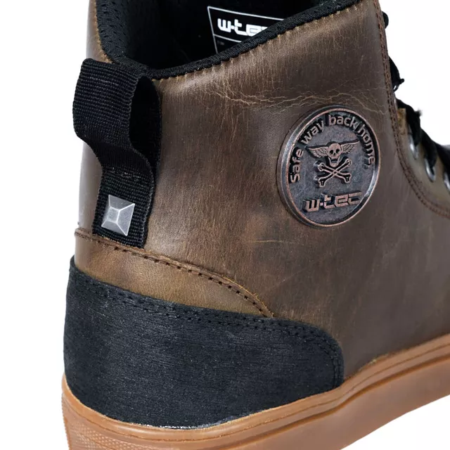 W-TEC Fred Motorradstiefel - středomořská hnědá