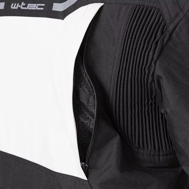 W-TEC Warao Motorradjacke - schwarz-fluo