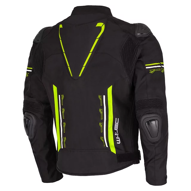 W-TEC Tonkawo Motorradjacke - schwarz-fluo