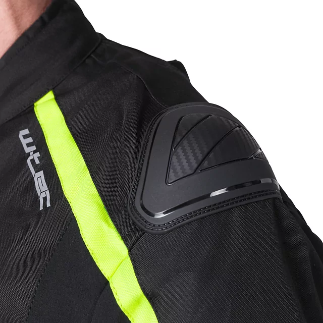 W-TEC Tonkawo Motorradjacke - schwarz-fluo
