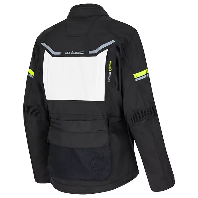 W-TEC Warao Lady Moto Jacke - schwarz-fluo