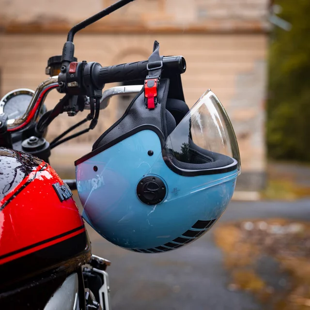 W-TEC Baraldo Celeste Open Helm