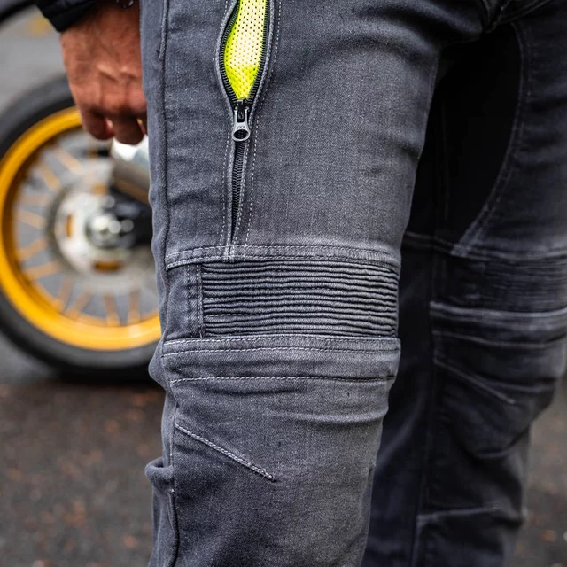 Herren-Motojeans W-TEC Biterillo Evo - schwarz