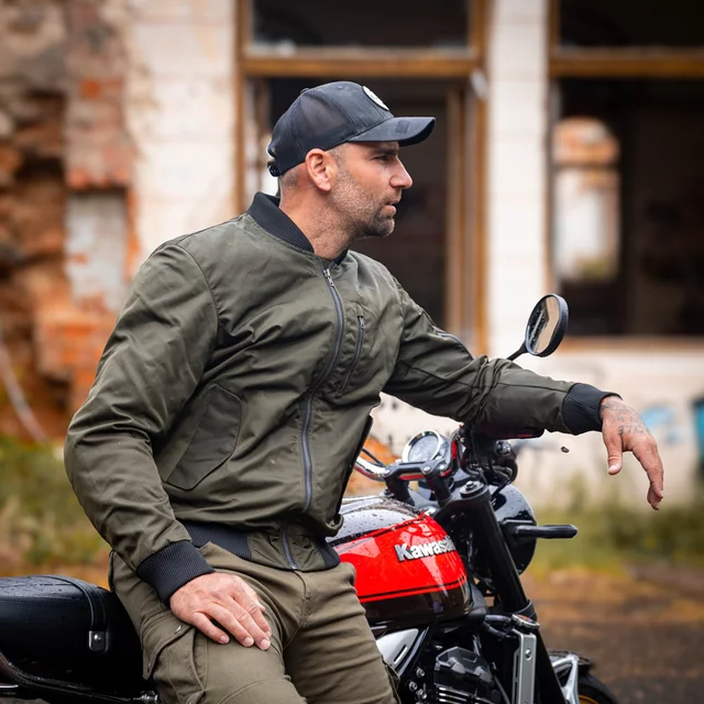 W-TEC Caravago Motorradjacke - grün