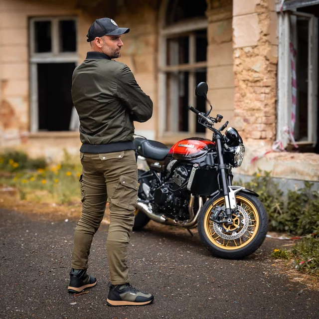 W-TEC Caravago Motorradjacke - grün