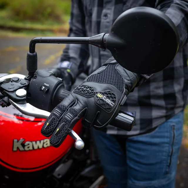 W-TEC Kosor Motorradhandschuhe - schwarz
