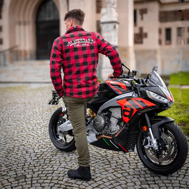 W-TEC Wallbridge Olive Moto Jeans - olivgrün