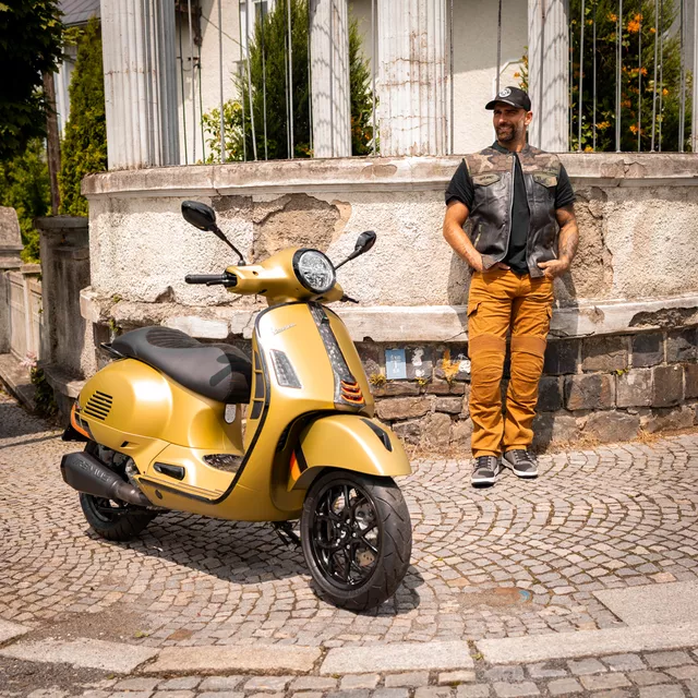 Motorradweste W-TEC Black Heart Regimento - tmavě šedá-kamufláž