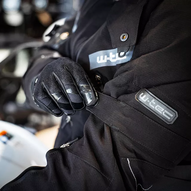 W-TEC Nykolas Motorradjacke - schwarz