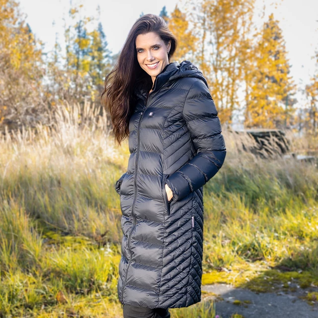 Beheizte Damenjacke inSPORTline WARMatera - schwarz