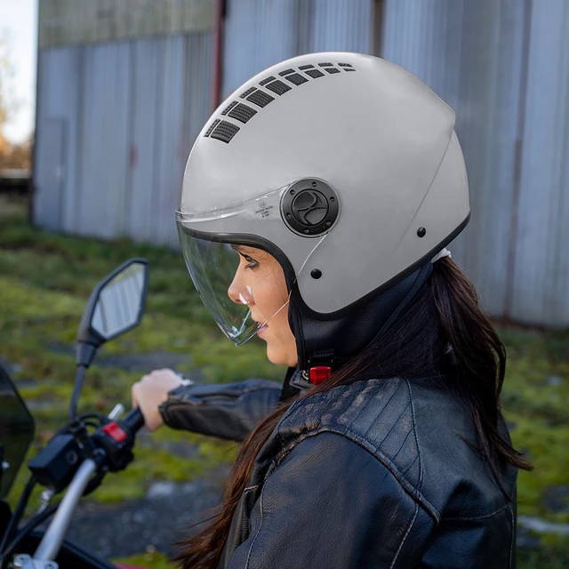 W-TEC Baraldo Open Helm - matt grau