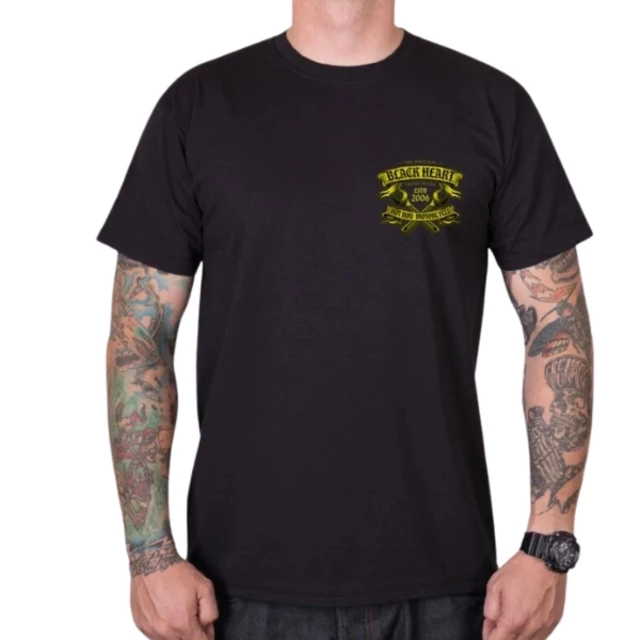 T-shirt BLACK HEART Satan