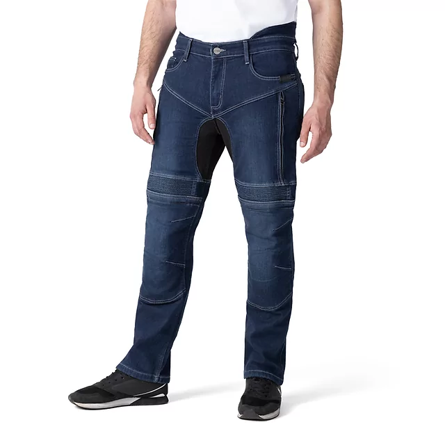 Herren-Motojeans W-TEC Biterillo Evo - schwarz