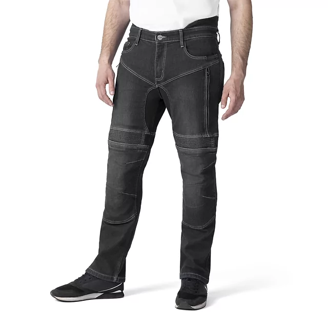 Herren-Motojeans W-TEC Biterillo Evo - schwarz