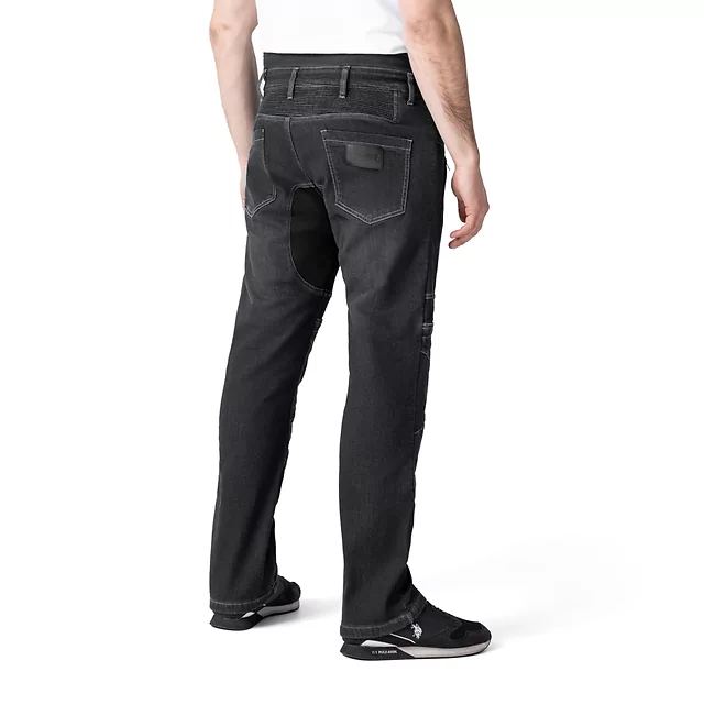 Herren-Motojeans W-TEC Biterillo Evo - schwarz