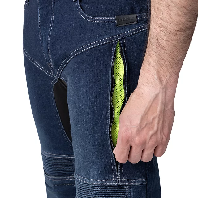 Herren-Motojeans W-TEC Biterillo Evo - schwarz