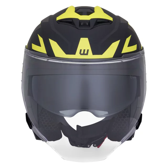 W-TEC Voltik Graphic Motorradhelm - Rot