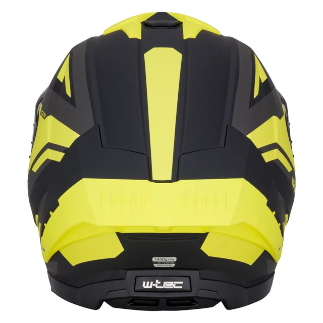 W-TEC Voltik Graphic Motorradhelm - Rot