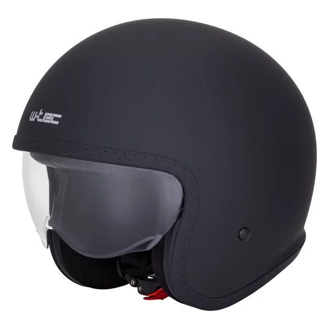 Motorradhelm W-TEC Valkorne Noir - mattschwarz - mattschwarz