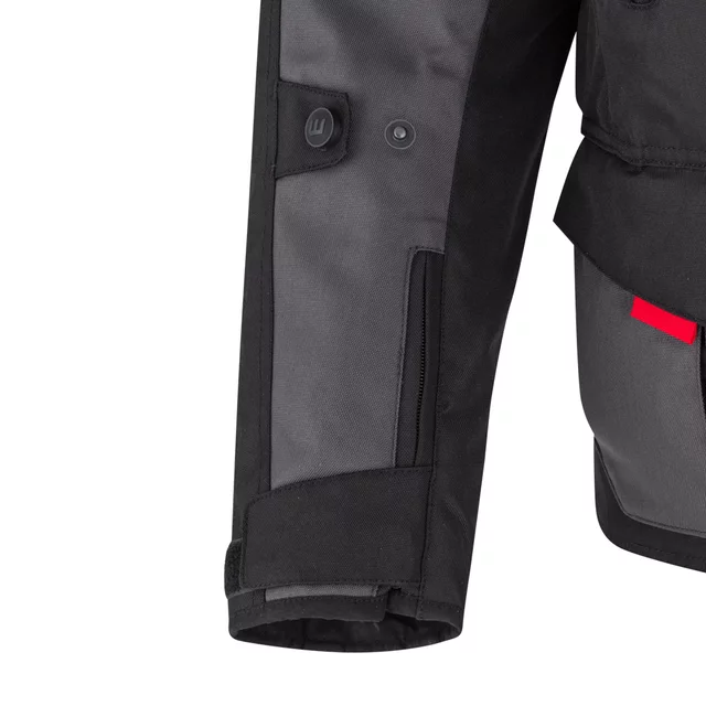 W-TEC Xeniaq Motorradjacke für Herren - schwarz-grau