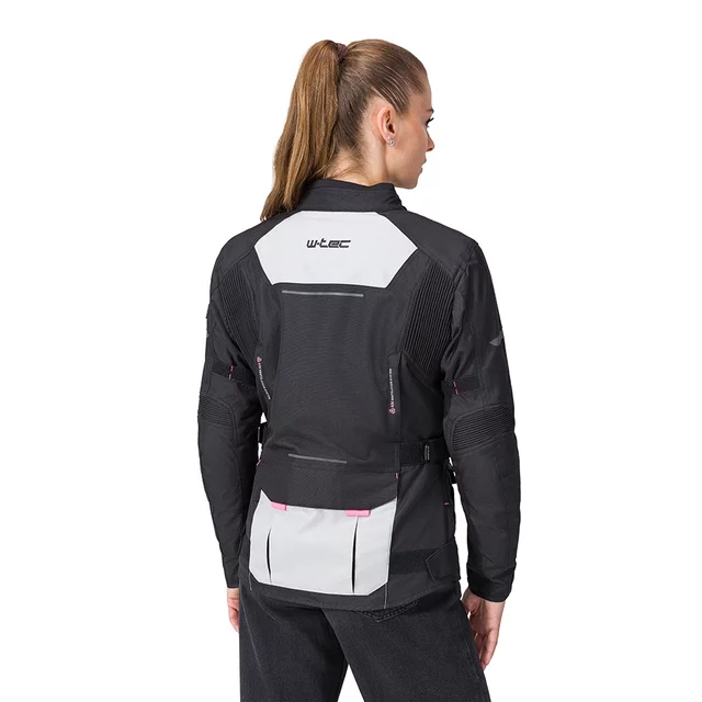 W-TEC Xenia Motorradjacke für Damen - schwarz-grau
