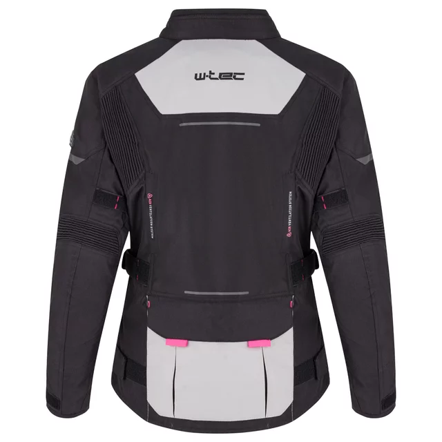 W-TEC Xenia Motorradjacke für Damen - schwarz-grau