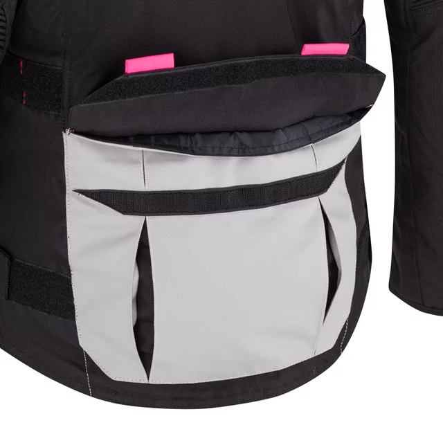 W-TEC Xenia Motorradjacke für Damen - schwarz-grau