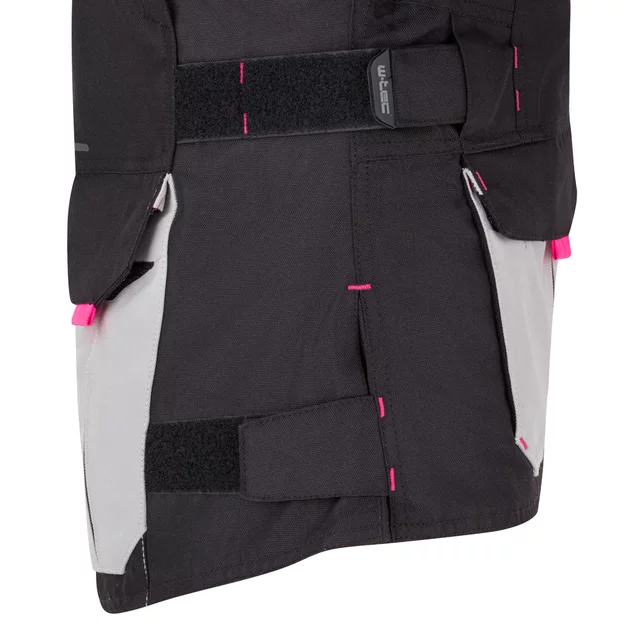 W-TEC Xenia Motorradjacke für Damen - schwarz-grau