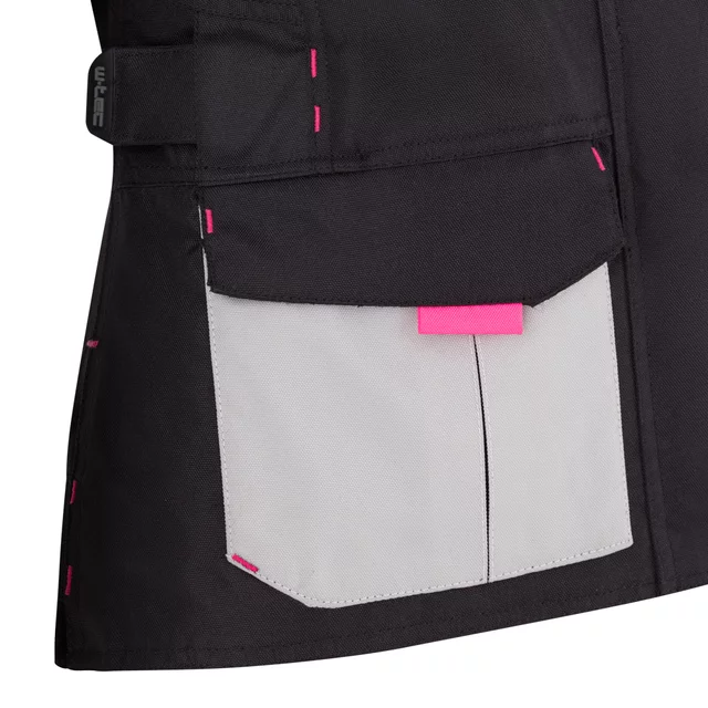 W-TEC Xenia Motorradjacke für Damen - schwarz-grau