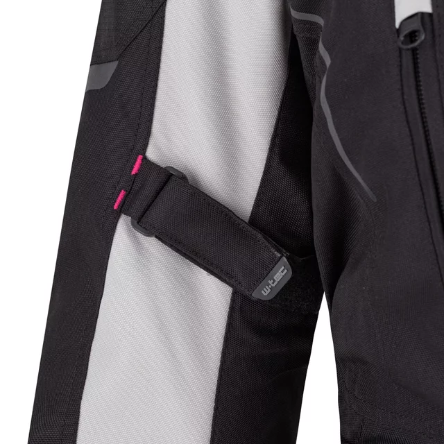 W-TEC Xenia Motorradjacke für Damen - schwarz-grau