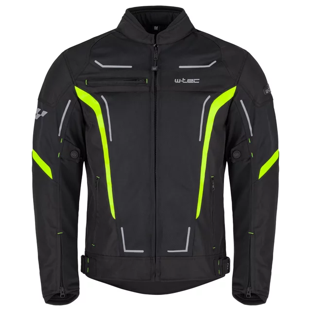 W-TEC Mirelio Herren Sommer-Motojacke - schwarz-fluo