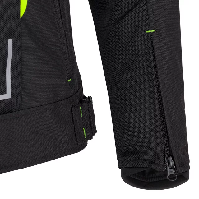W-TEC Mirelio Herren Sommer-Motojacke - schwarz-fluo