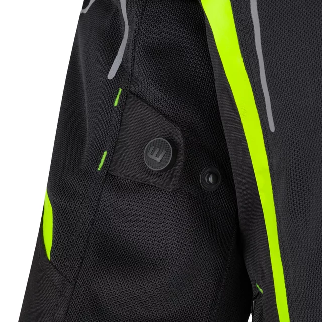 W-TEC Mirelio Herren Sommer-Motojacke - schwarz-fluo