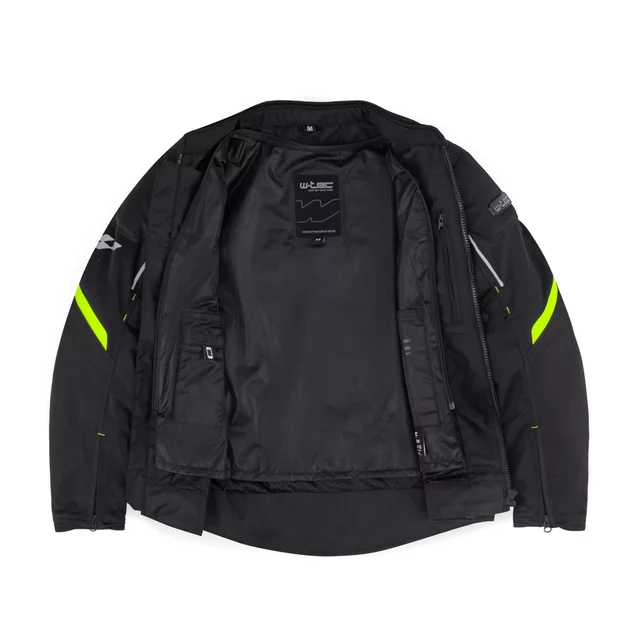 W-TEC Mirelio Herren Sommer-Motojacke - schwarz-fluo