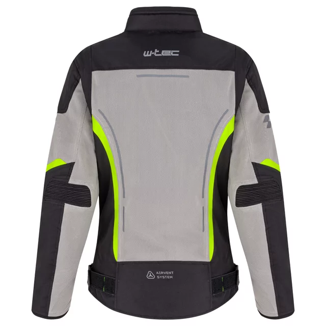 W-TEC Mirelia Damen Sommer Moto Jacke - Schwarz-Grau-Rosa