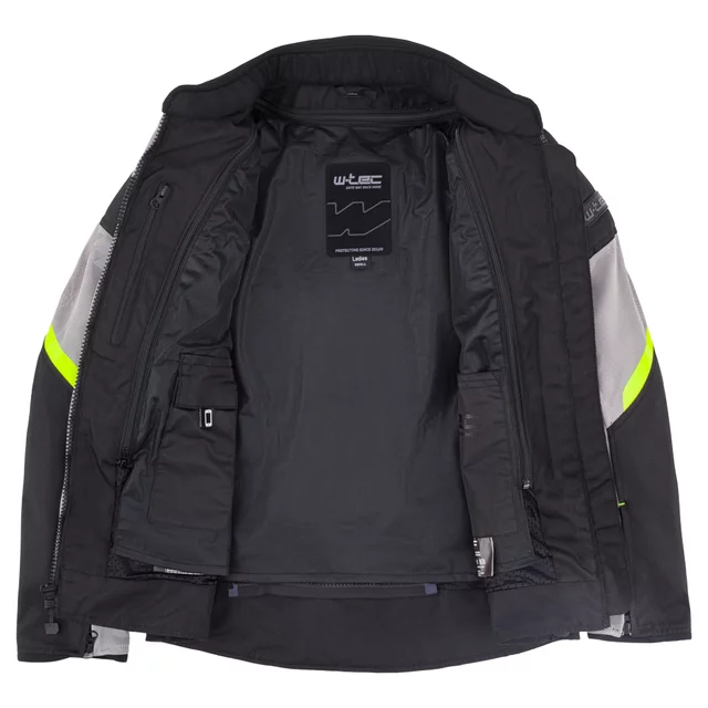W-TEC Mirelia Damen Sommer Moto Jacke - Schwarz-Grau-Rosa