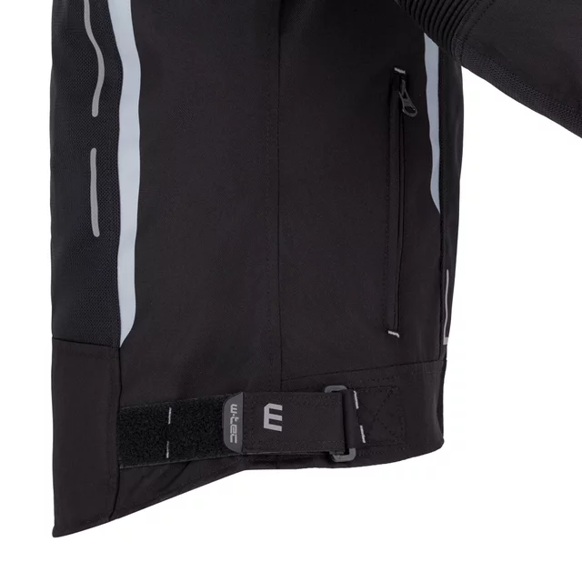 W-TEC Mirelia Damen Sommer Moto Jacke - Schwarz-Grau-Rosa